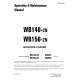 Komatsu WB140-2-N and WB150-2-N Backhoe Loaders (USA) Operate and Maintenance manual (CEAD012502)