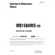 Komatsu WB150AWS-2-N (SN from A90002) Backhoe Loaders (USA) Operate and Maintenance manual (CEAD013002)