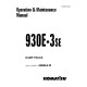 Komatsu 930E-3-SE (SN from A30366) Electric Dump Trucks (USA) Operate and Maintenance manual (CEAD016000)
