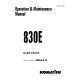 Komatsu 830E (SN from A30816) Electric Dump Trucks (USA) Operate and Maintenance manual (CEAD016800)