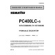 Komatsu PC400LC-5 (SN from A40001) Crawler Excavators (USA) Operate and Maintenance manual (CEAD208040)