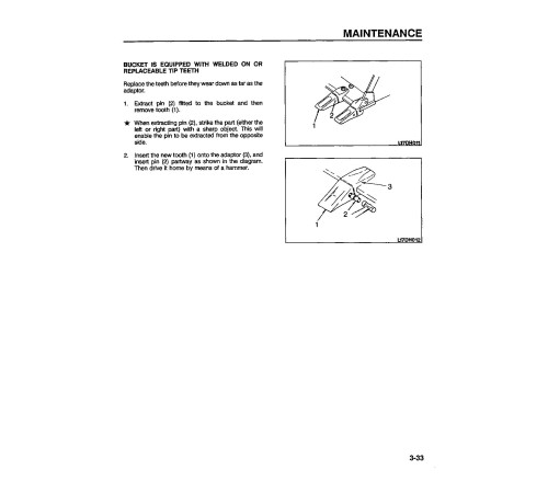 Komatsu WA180-1-LC (SN from A75001) 4WD Wheeled Loaders (Japan) Operate and Maintenance manual (CEADW17021) Komatsu WA180-1-LC (SN from A75001) 4WD Wheeled Loaders (Japan) Operate and Maintenance manual (CEADW17021)