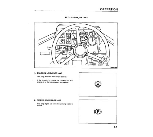 Komatsu WA180-1-LC (SN from A75001) 4WD Wheeled Loaders (Japan) Operate and Maintenance manual (CEADW17021) Komatsu WA180-1-LC (SN from A75001) 4WD Wheeled Loaders (Japan) Operate and Maintenance manual (CEADW17021)