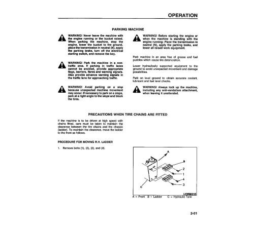 Komatsu WA180-1-LC (SN from A75001) 4WD Wheeled Loaders (Japan) Operate and Maintenance manual (CEADW17021) Komatsu WA180-1-LC (SN from A75001) 4WD Wheeled Loaders (Japan) Operate and Maintenance manual (CEADW17021)