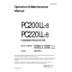 Komatsu PC200LL-8, PC220LL-8 (SN: A87001-) Excavator Loggers with 6D107E-1 engines Operate and Maintenance manual (CEAM001603)