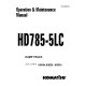 Komatsu HD785-5-LC (SN: A10144; A10224-10315) Rigid Dump Trucks (USA) Operate and Maintenance manual (CEAM006003)