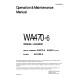 Komatsu WA470-6 (SN from A45001) 4WD Wheeled Loaders with 6D125E-5 engines (USA) Operate and Maintenance manual (CEAM009203)