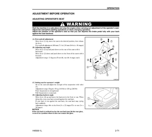 Komatsu HM300-1-L (SN from A10001) Articulated Dump Trucks (USA) Operate and Maintenance manual (CEAM015401) Komatsu HM300-1-L (SN from A10001) Articulated Dump Trucks (USA) Operate and Maintenance manual (CEAM015401)