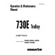 Komatsu 730E Trolley (SN: A30355; A30392-30393; A30403; A30406) Electric Dump Trucks Operate and Maintenance manual (CEAM016402)