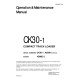 Komatsu CK30-1 (SN from A30001) Compact Track Loaders with 4D98E-2 engines (USA) Operate and Maintenance manual (CEAM017102)