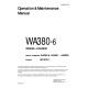 Komatsu WA380-6 (SN: A53001-53999) 4WD Wheeled Loaders with 6D107E-1 engines (USA) Operate and Maintenance manual (CEAM017204)