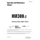 Komatsu HM300-2 (SN from A11001) Articulated Dump Trucks with SAA6D125E-5 Engines (USA) Operate and Maintenance manual (CEAM017504)
