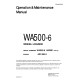 Komatsu WA500-6 (SN: A92001-93000) 4WD Wheeled Loaders with 6D140E-5 engines (USA) Operate and Maintenance manual (CEAM018006)