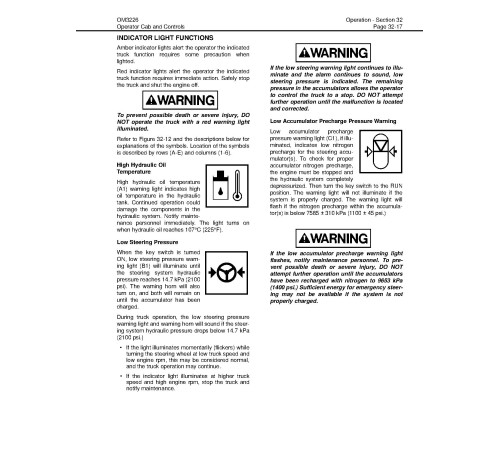 Komatsu 730E (SN: A30427-30538) Electric Dump Trucks (USA) Operate and Maintenance manual (CEAM018100) Komatsu 730E (SN: A30427-30538) Electric Dump Trucks (USA) Operate and Maintenance manual (CEAM018100)