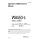 Komatsu WA450-6 (SN from A44001) 4WD Wheeled Loaders with 6D125E-5 engines (USA) Operate and Maintenance manual (CEAM018203)