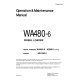 Komatsu WA480-6 (SN from A38001) 4WD Wheeled Loaders with 6D125E-5 engines (USA) Operate and Maintenance manual (CEAM018403)