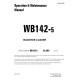 Komatsu WB142-5 (SN from A13001) Backhoe Loaders (USA) Operate and Maintenance manual (CEAM018501)