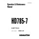 Komatsu HD785-7 (SN: A10001-10143; A10145-10223) Rigid Dump Trucks (USA) Operate and Maintenance manual (CEAM018608)