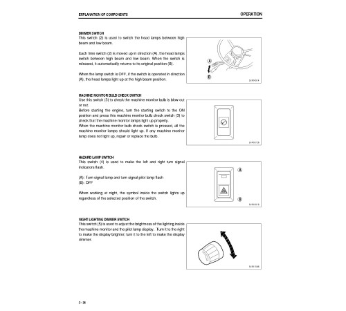 Komatsu HD785-7 (SN: A10001-10143; A10145-10223) Rigid Dump Trucks (USA) Operate and Maintenance manual (CEAM018608) Komatsu HD785-7 (SN: A10001-10143; A10145-10223) Rigid Dump Trucks (USA) Operate and Maintenance manual (CEAM018608)