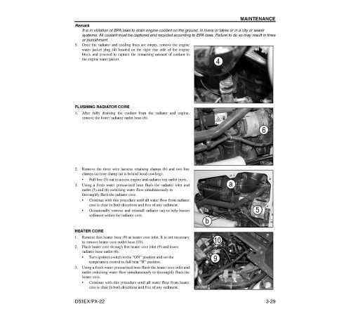Komatsu D51EX-22 and D51PX-22 (SN from B10001) Crawler Dozers (Brazilia) Operate and Maintenance manual (CEAM018708) Komatsu D51EX-22 and D51PX-22 (SN from B10001) Crawler Dozers (Brazilia) Operate and Maintenance manual (CEAM018708)