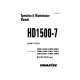 Komatsu HD1500-7 (SN: A30001-30084) Rigid Dump Trucks with SDA12V160 Engines (USA) Operate and Maintenance manual (CEAM019207)