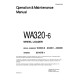 Komatsu WA320-6 (SN: A34001-34999) 4WD Wheeled Loaders with 6D107E-1 engines (USA) Operate and Maintenance manual (CEAM019803)