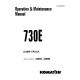 Komatsu 730E (SN: A30552-30596) Electric Dump Trucks (USA) Operate and Maintenance manual (CEAM020902)