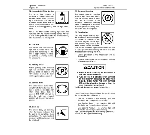 Komatsu 730E (SN: A30552-30596) Electric Dump Trucks (USA) Operate and Maintenance manual (CEAM020902) Komatsu 730E (SN: A30552-30596) Electric Dump Trucks (USA) Operate and Maintenance manual (CEAM020902)