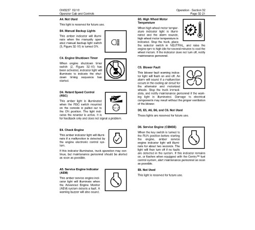 Komatsu 730E (SN: A30597-30602; A30604-30609) Electric Dump Trucks (USA) Operate and Maintenance manual (CEAM022201) Komatsu 730E (SN: A30597-30602; A30604-30609) Electric Dump Trucks (USA) Operate and Maintenance manual (CEAM022201)