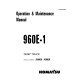 Komatsu 960E-1 (SN: A30025-30026) Electric Dump Trucks (USA) Operate and Maintenance manual (CEAM022901)