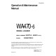 Komatsu WA470-6 (SN from A46001) 4WD Wheeled Loaders with 6D125E-5 engines (USA) Operate and Maintenance manual (CEAM023501)