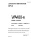 Komatsu WA480-6 (SN from A48001) 4WD Wheeled Loaders with 6D125E-5 engines (USA) Operate and Maintenance manual (CEAM023602)