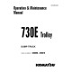 Komatsu 730E Trolley (SN: A30600-30616) Electric Dump Trucks (USA) Operate and Maintenance manual (CEAM024000)