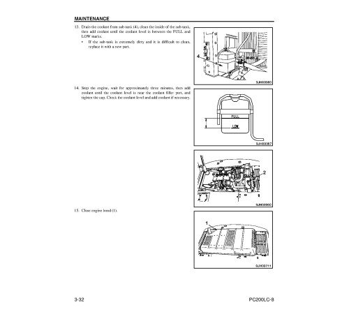 Komatsu PC200LC-8 (SN from A90301) Crawler Excavators (Latin America) Operate and Maintenance manual (CEAM025700) Komatsu PC200LC-8 (SN from A90301) Crawler Excavators (Latin America) Operate and Maintenance manual (CEAM025700)