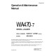 Komatsu WA470-7 (SN from A47001) 4WD Wheeled Loaders with 6D125E-6 engines (USA) Operate and Maintenance manual (CEAM026700)