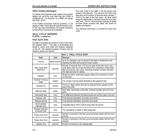 Komatsu 830E-1-AC (SN from A40851) Electric Dump Trucks (USA) Operate and Maintenance manual (CEAM027001) Komatsu 830E-1-AC (SN from A40851) Electric Dump Trucks (USA) Operate and Maintenance manual (CEAM027001)