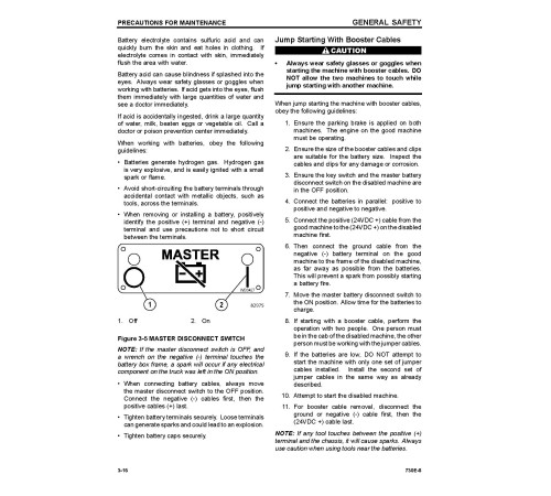 Komatsu 730E-8 (SN from A40004) Electric Dump Trucks (USA) Operate and Maintenance manual (CEAM027700) Komatsu 730E-8 (SN from A40004) Electric Dump Trucks (USA) Operate and Maintenance manual (CEAM027700)
