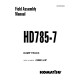 Komatsu HD785-7 (SN from A10001) Rigid Dump Trucks (USA) Field Assembly Manual (CEAW004806)