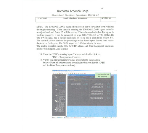 Komatsu 960E-1 (SN from A30025) Electric Dump Trucks (USA) Field Assembly Manual (CEAW005503) Komatsu 960E-1 (SN from A30025) Electric Dump Trucks (USA) Field Assembly Manual (CEAW005503)