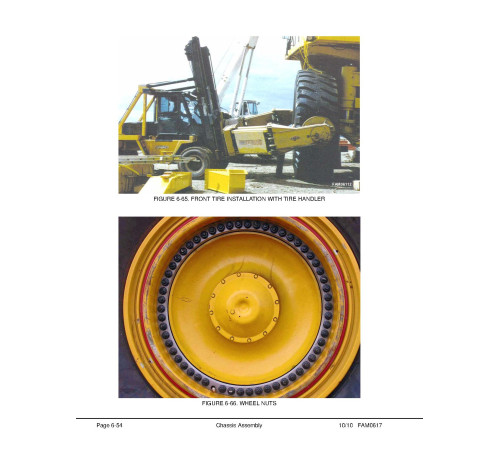 Komatsu 960E-1 (SN from A30025) Electric Dump Trucks (USA) Field Assembly Manual (CEAW005503) Komatsu 960E-1 (SN from A30025) Electric Dump Trucks (USA) Field Assembly Manual (CEAW005503)