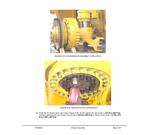 Komatsu 960E-1-K (SN from A50003) Electric Dump Trucks (USA) Field Assembly Manual (CEAW006500) Komatsu 960E-1-K (SN from A50003) Electric Dump Trucks (USA) Field Assembly Manual (CEAW006500)