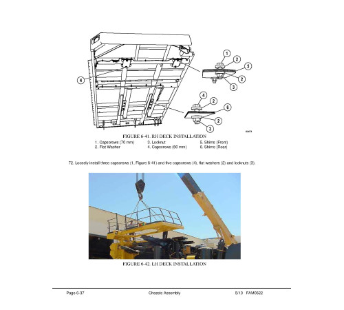 Komatsu 960E-2-K (SN from A50011) Electric Dump Trucks (USA) Field Assembly Manual (CEAW006502) Komatsu 960E-2-K (SN from A50011) Electric Dump Trucks (USA) Field Assembly Manual (CEAW006502)