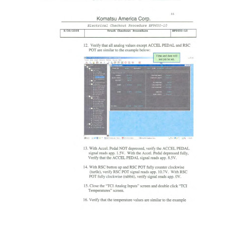 Komatsu 830E-1-AC (SN from A30566) Electric Dump Trucks (USA) Field Assembly Manual (CEAW006802) Komatsu 830E-1-AC (SN from A30566) Electric Dump Trucks (USA) Field Assembly Manual (CEAW006802)