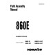 Komatsu 860E-1-K (SN from A30031) and 860E-1-KT (SN from A30036) Electric Dump Trucks (USA) Field Assembly Manual (CEAW007201)