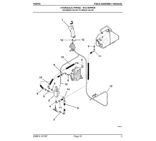 Komatsu D65EX-12 (SN from 62745) Crawler Dozers (Japan) Field Assembly Manual (CEAWD01701) Komatsu D65EX-12 (SN from 62745) Crawler Dozers (Japan) Field Assembly Manual (CEAWD01701)