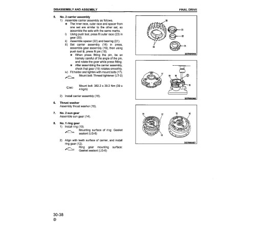 Komatsu PC200-6, PC200LC-6, PC210LC-6, PC220LC-6 and PC250LC-6 Crawler Excavators (USA) Workshop Manual (CEBD000102) Komatsu PC200-6, PC200LC-6, PC210LC-6, PC220LC-6 and PC250LC-6 Crawler Excavators (USA) Workshop Manual (CEBD000102)