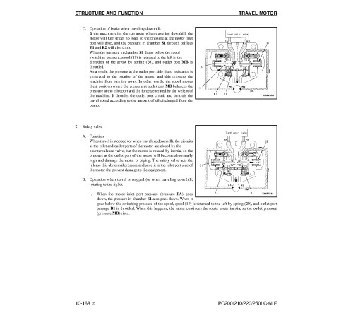 Komatsu PC200LC-6, PC210LC-6, PC220LC-6 and PC250LC-6 Crawler Excavators (USA) Workshop Manual (CEBD001002) Komatsu PC200LC-6, PC210LC-6, PC220LC-6 and PC250LC-6 Crawler Excavators (USA) Workshop Manual (CEBD001002)