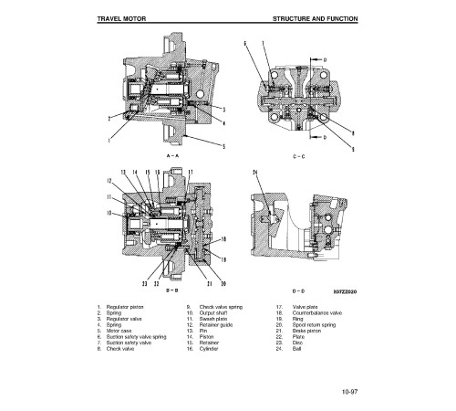 Komatsu PC200Z-6-LE (SN from A83001) Crawler Excavators (USA) Workshop Manual (CEBD001700) Komatsu PC200Z-6-LE (SN from A83001) Crawler Excavators (USA) Workshop Manual (CEBD001700)