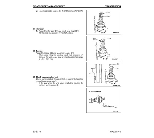 Komatsu WA250PT-3 (SN from A75001) Parallel Tool Cariers (Japan) Workshop Manual (CEBM001801) Komatsu WA250PT-3 (SN from A75001) Parallel Tool Cariers (Japan) Workshop Manual (CEBM001801)