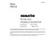 Komatsu PC270LC-6 (SN from A83001) Crawler Excavators (USA) Workshop Manual (CEBD003001D)